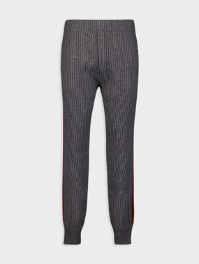 Web-Stripe Cashmere Track Pants Bottoms Mens - cheap mens shorts online