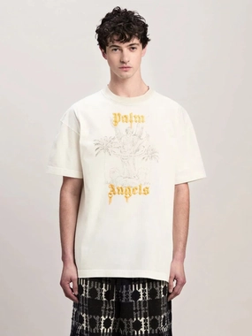 White Angel Pencil T-Shirt Tops Mens - flannel shirts