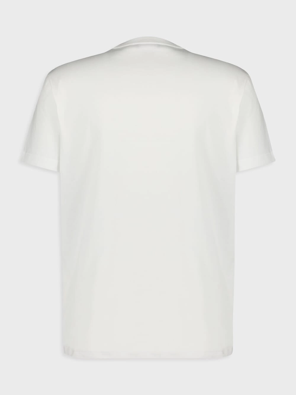 White Cotton Logo T-Shirt