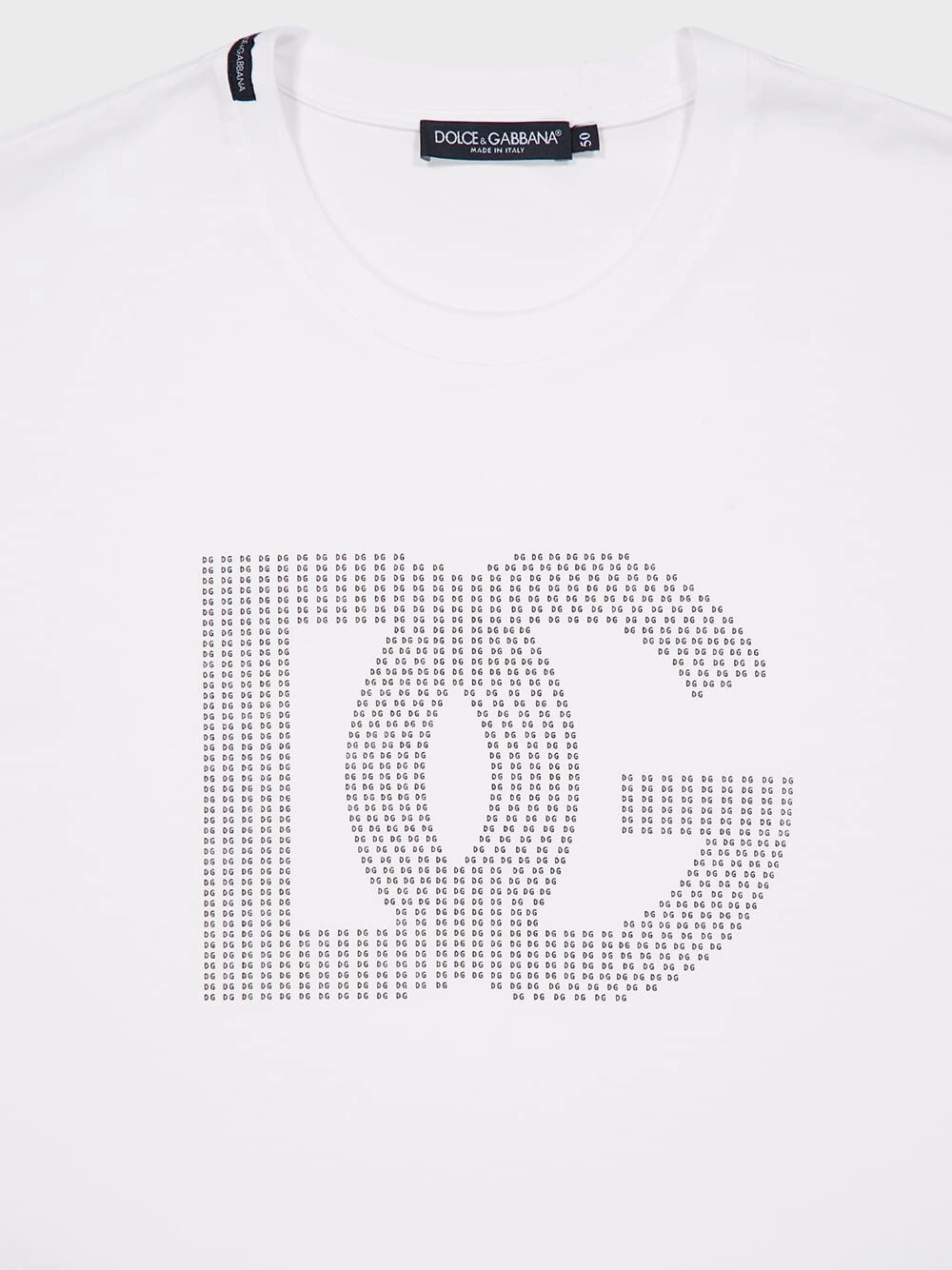 White Cotton Logo T-Shirt