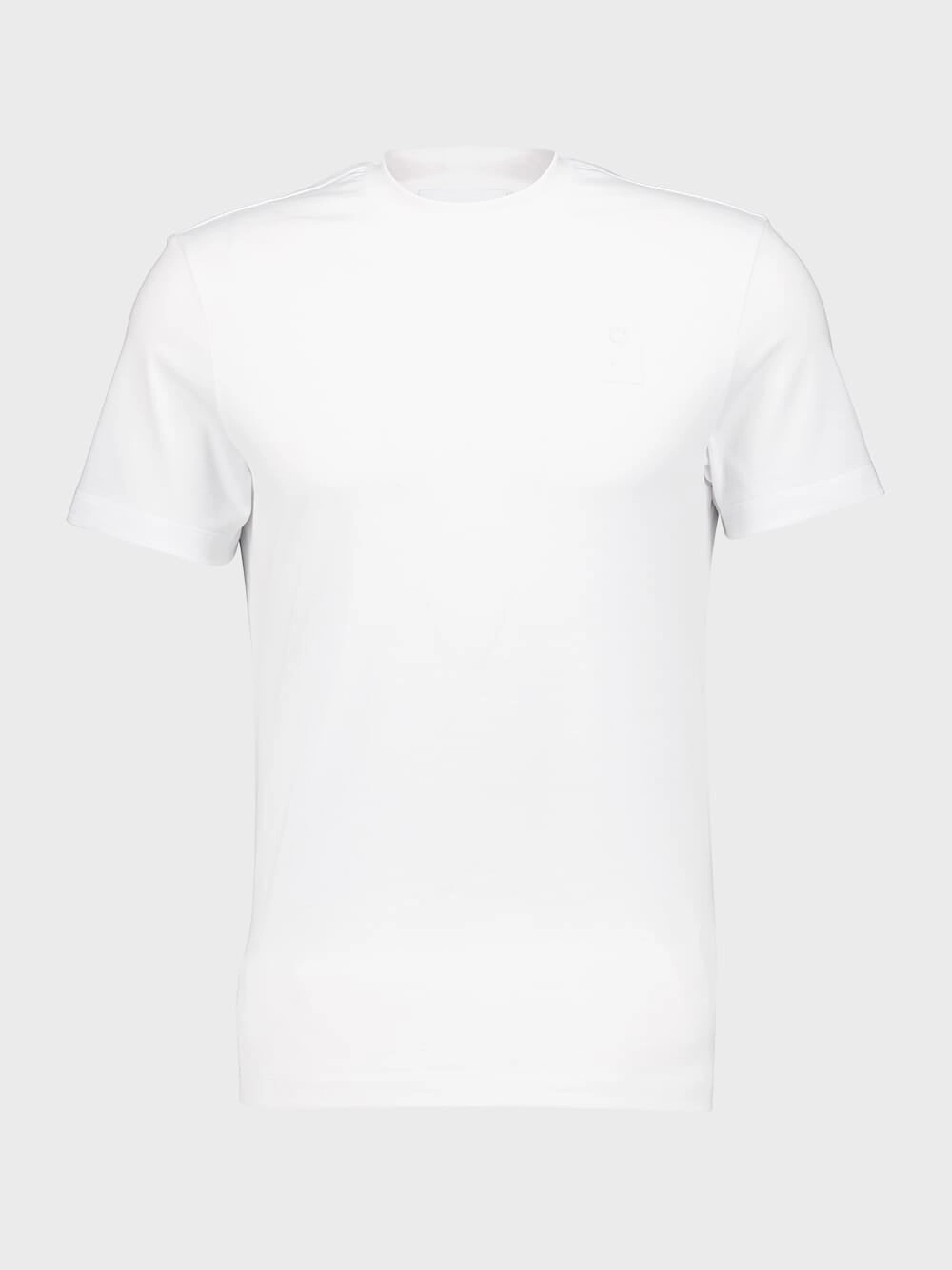 White Cotton T-Shirt Tops Mens - flannel shirts