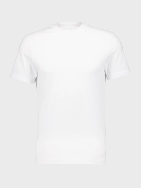 White Cotton T-Shirt Tops Mens - flannel shirts