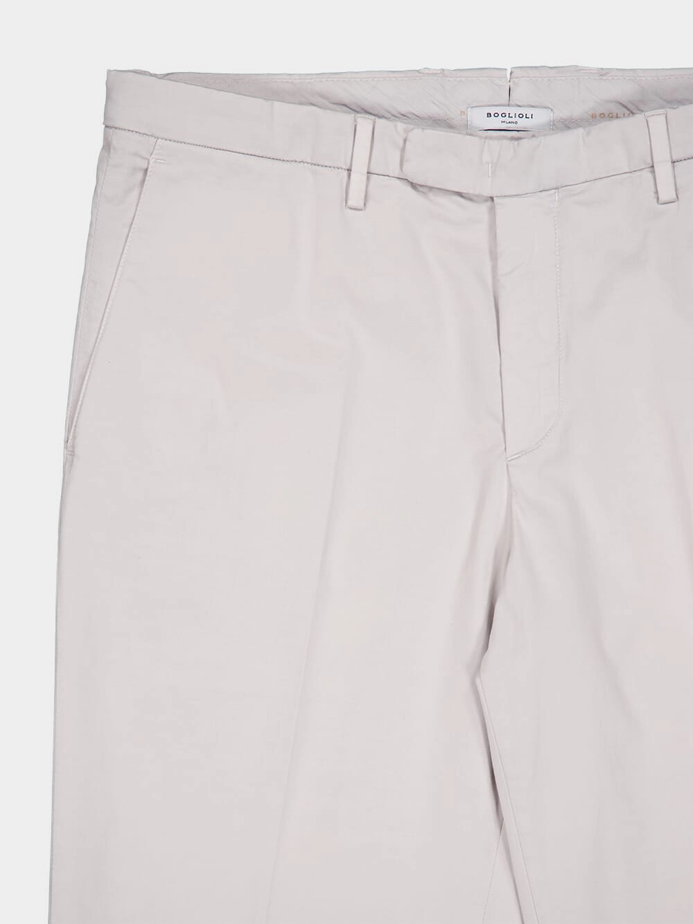 White Cotton Trousers