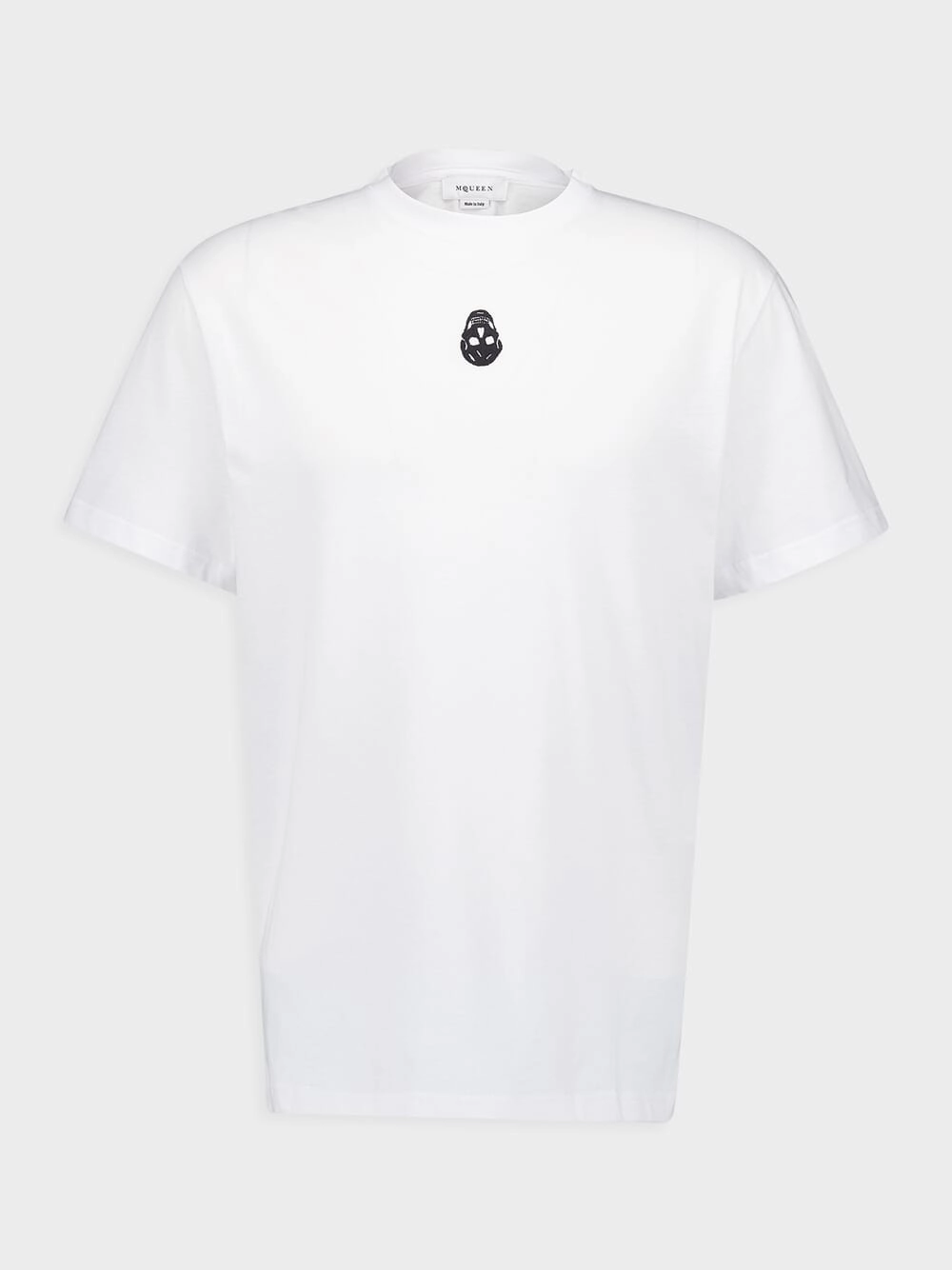 White Crew Neck T-shirt Tops Mens - flannel shirts