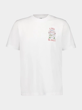 White Le Passage T-Shirt Tops Mens - flannel shirts