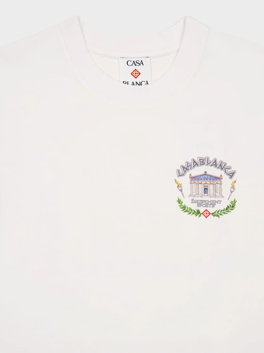 White Le Temple Du Sport T-Shirt