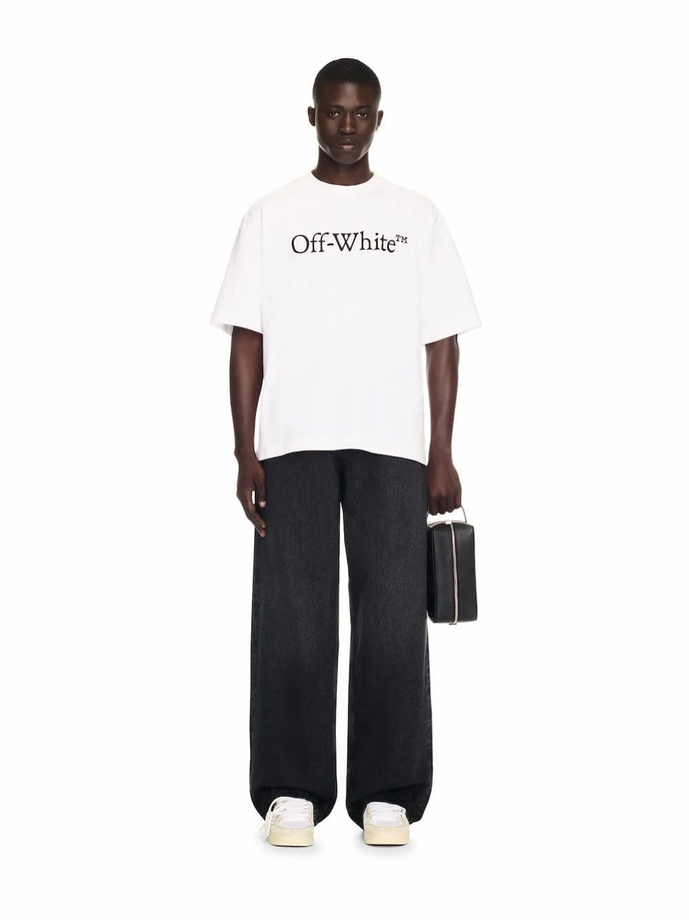 White Logo Skate T-Shirt