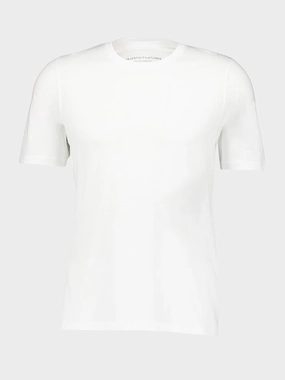 White Lyocell Organic Cotton Short-Sleeved T-Shirt Tops Mens - flannel shirts