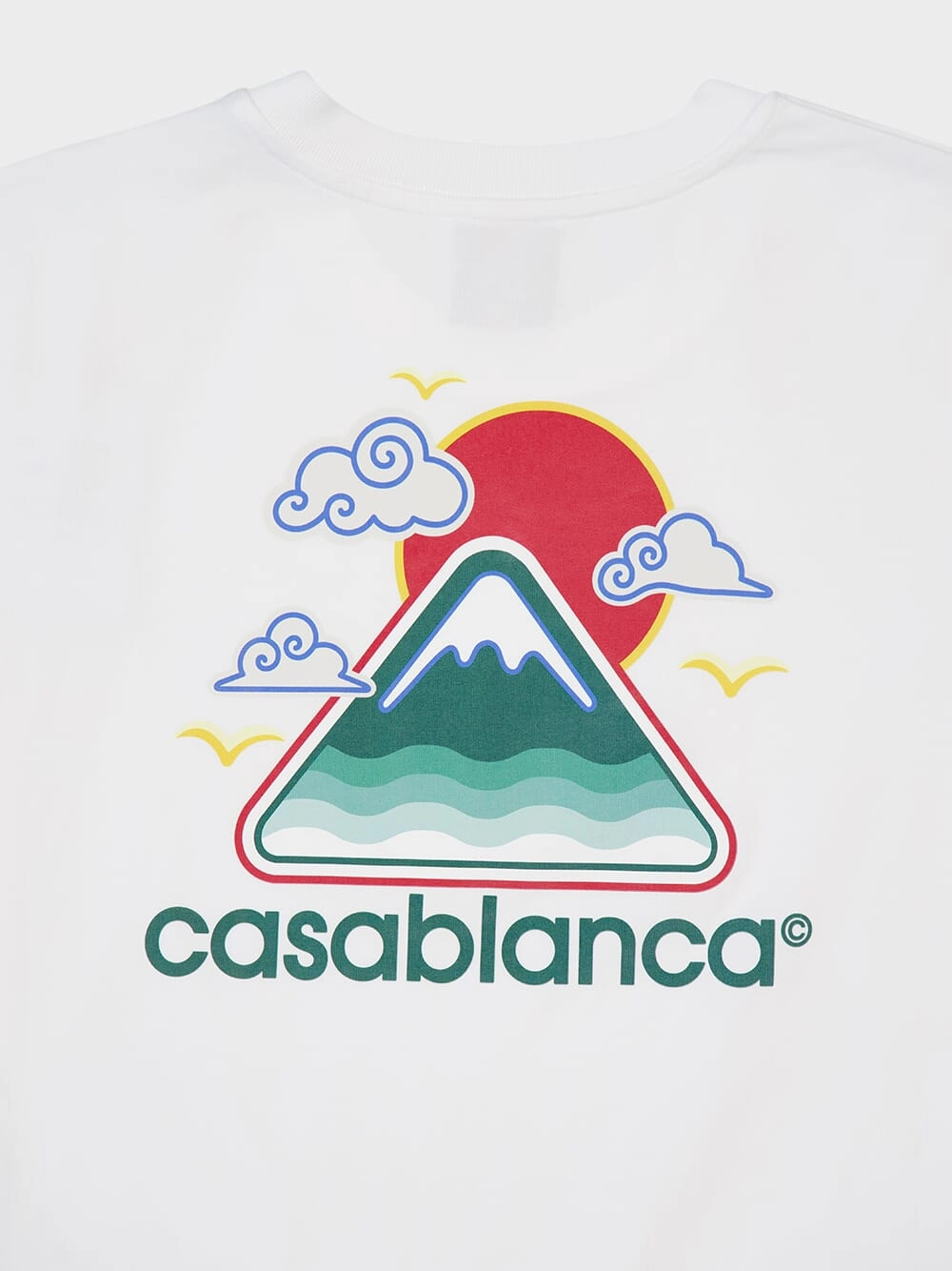 White Montagne Logo T-Shirt