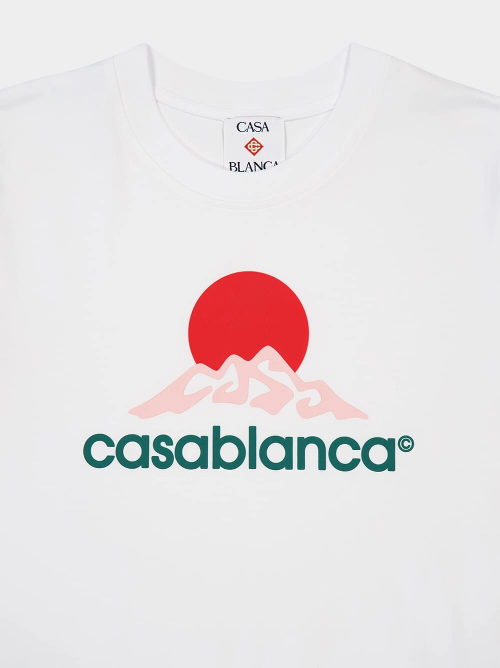 White Montagne Logo T-Shirt
