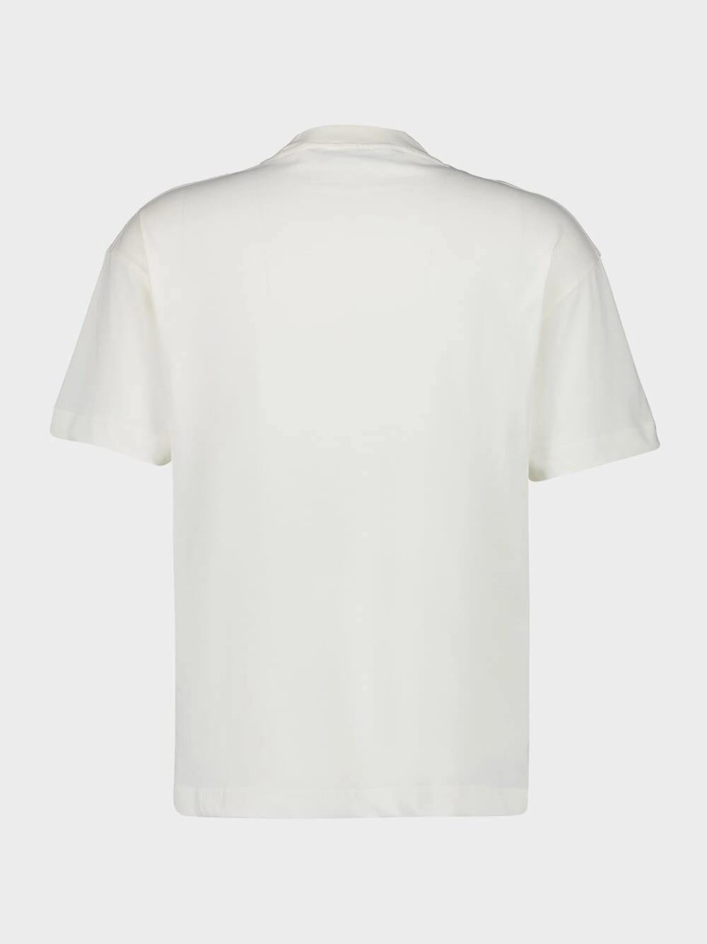 White Neck Logo T-Shirt
