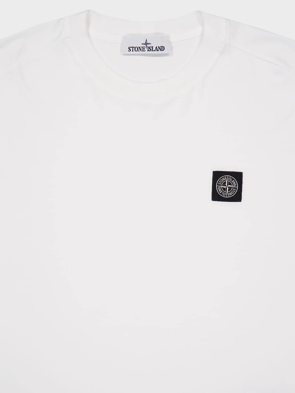 White Slim Fit Cotton T-Shirt