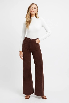 Wide Leg Cord Pant affordable womens bottoms sale