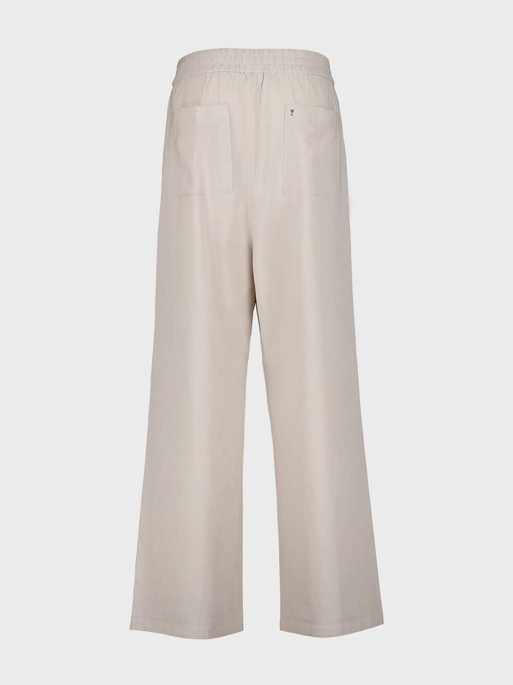 Wide Leg Crepe Trousers