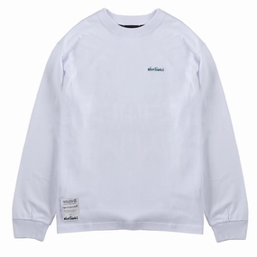 Wild Things Snow Leopard Graphic Long Tee White henley shirts online