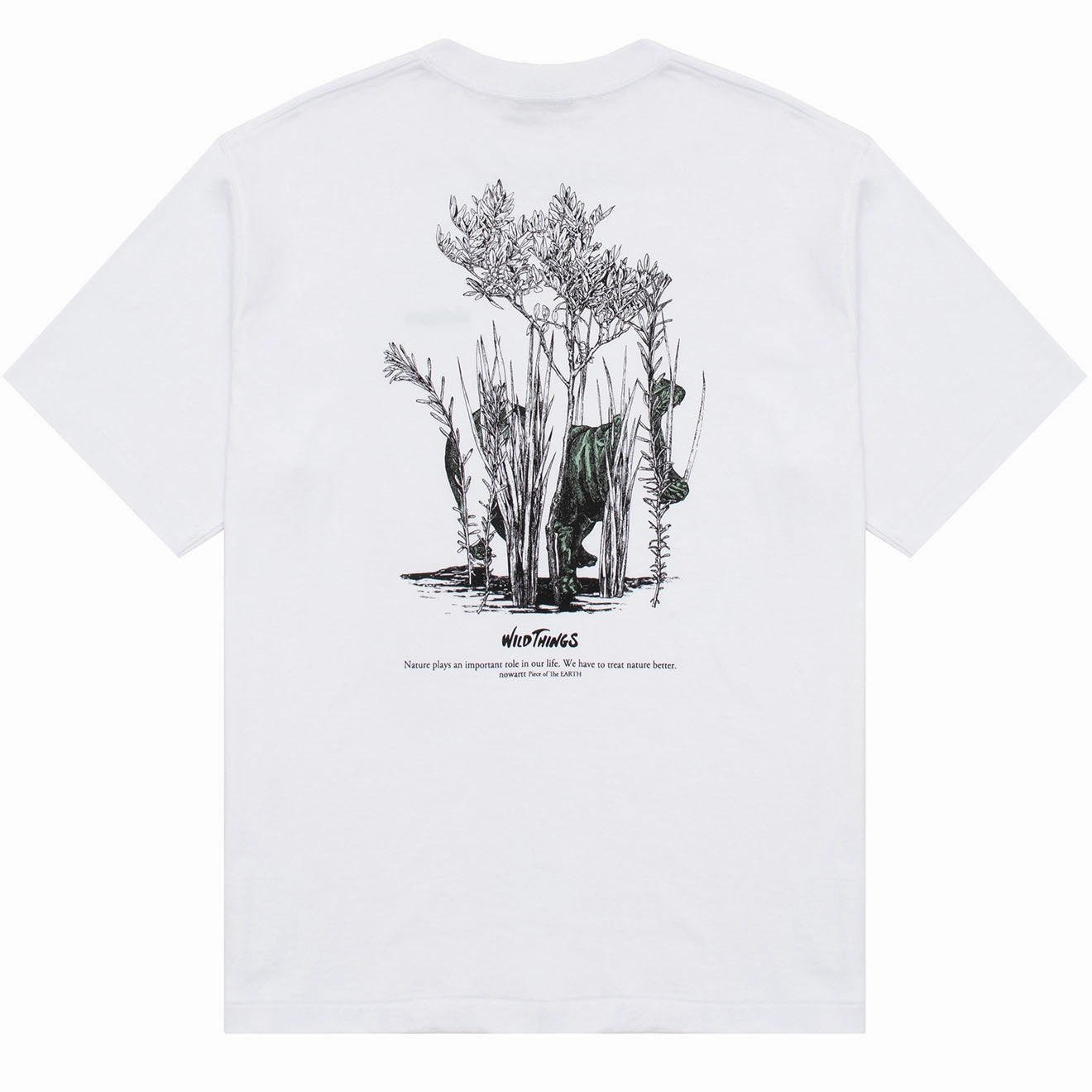 Wild Things Wild Animal T-Shirt One White