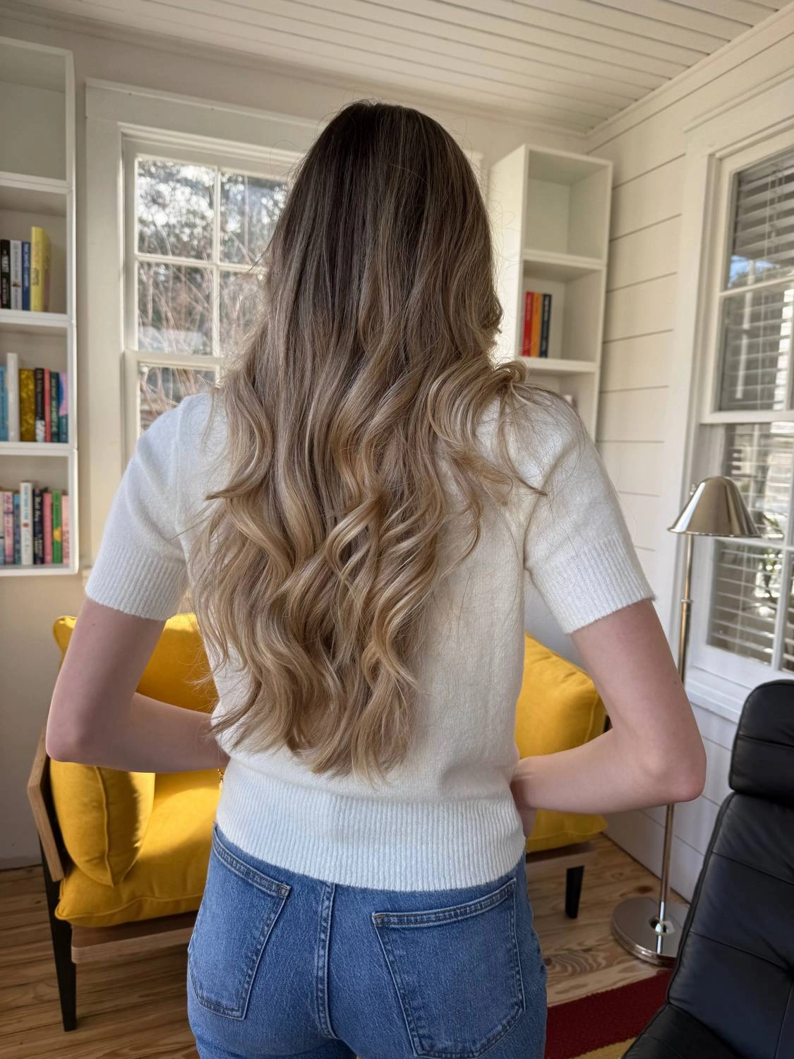 Willa Knit Short Sleeve Top In Ivory