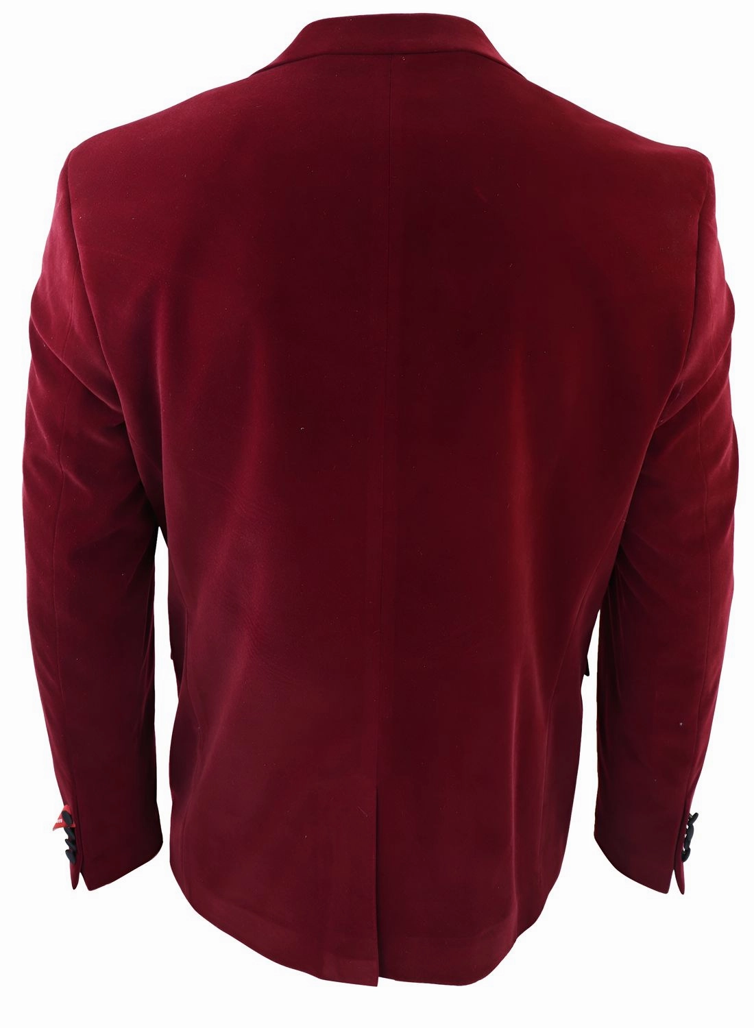 Wine Velvet Tuxedo Blazer Wedding Prom