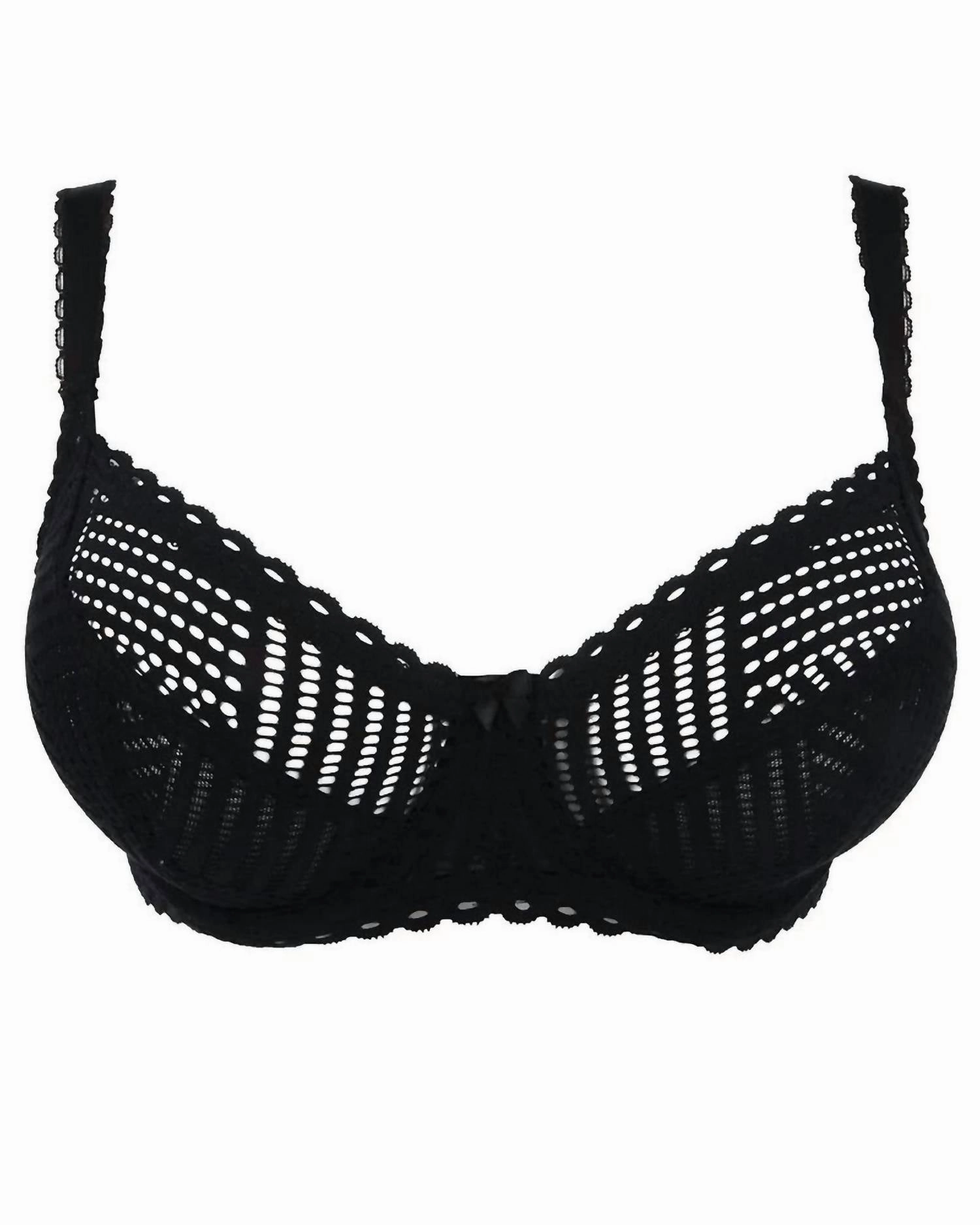 Women's 3/4 Cup Bra In Black