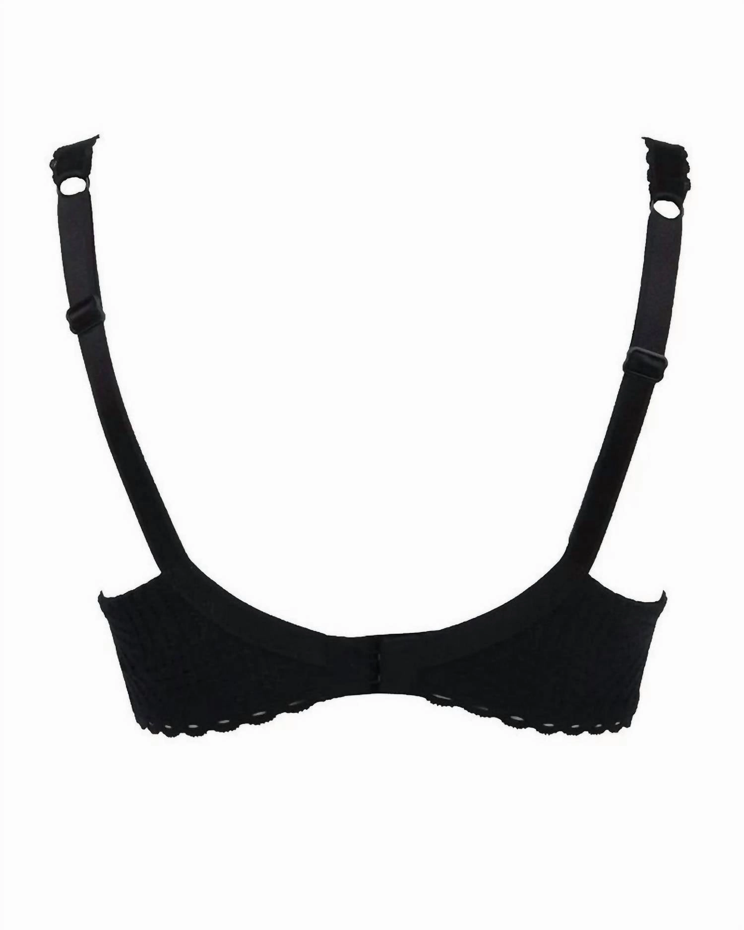 Women's 3/4 Cup Bra In Black
