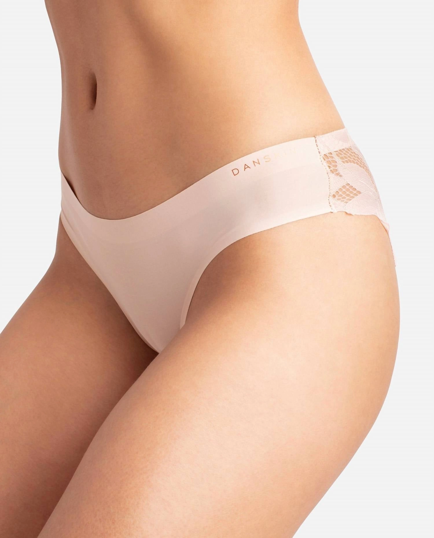 Women's 5-Pack Bonded Microfiber Hipster Underwear With Lace Back In Copper Glaze Multicolor