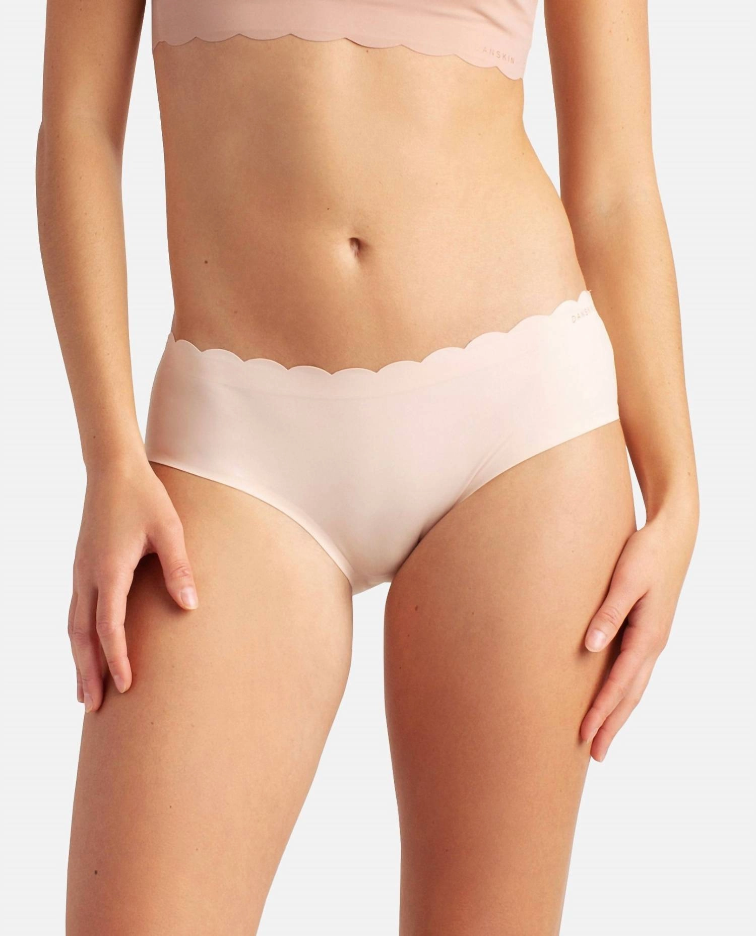 Women's 5-Pack Bonded Scallop Hipster Underwear In Copper Glaze Multicolor