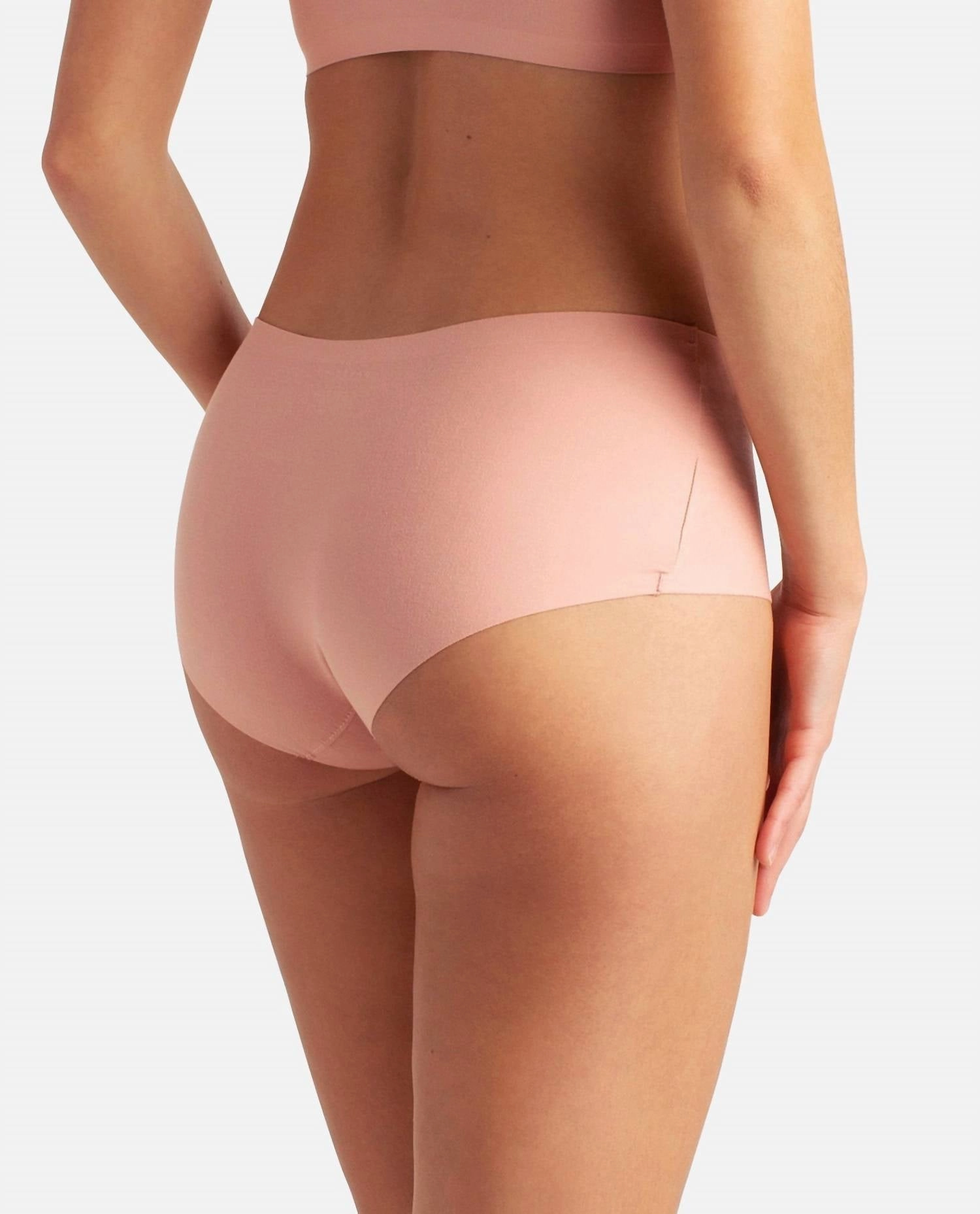 Women's 5-Pack Brushed Microfiber Hipster Underwear In Ambered Coral Multicolor