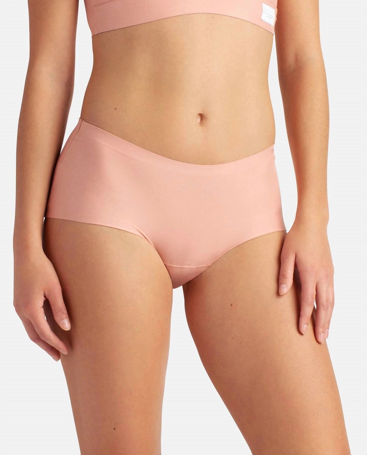 Women's 5-Pack Brushed Microfiber Hipster Underwear In Ambered Coral Multicolor