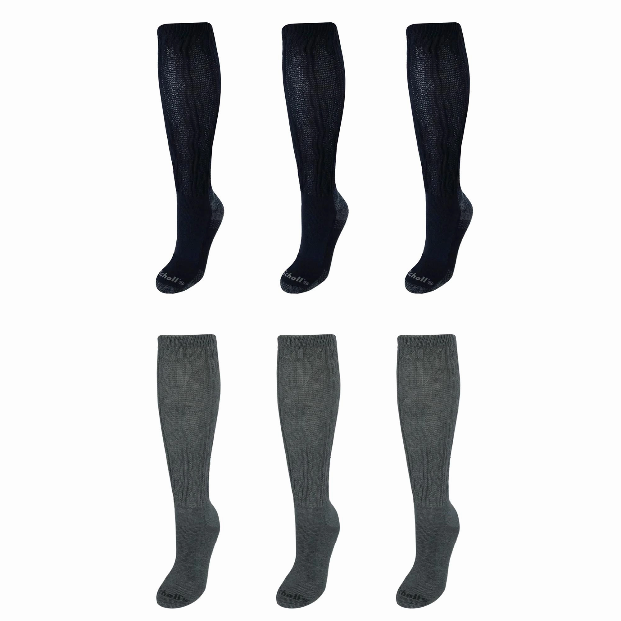 Women's Blister Guard Advance Relief Knee Socks (Pack of 6)
