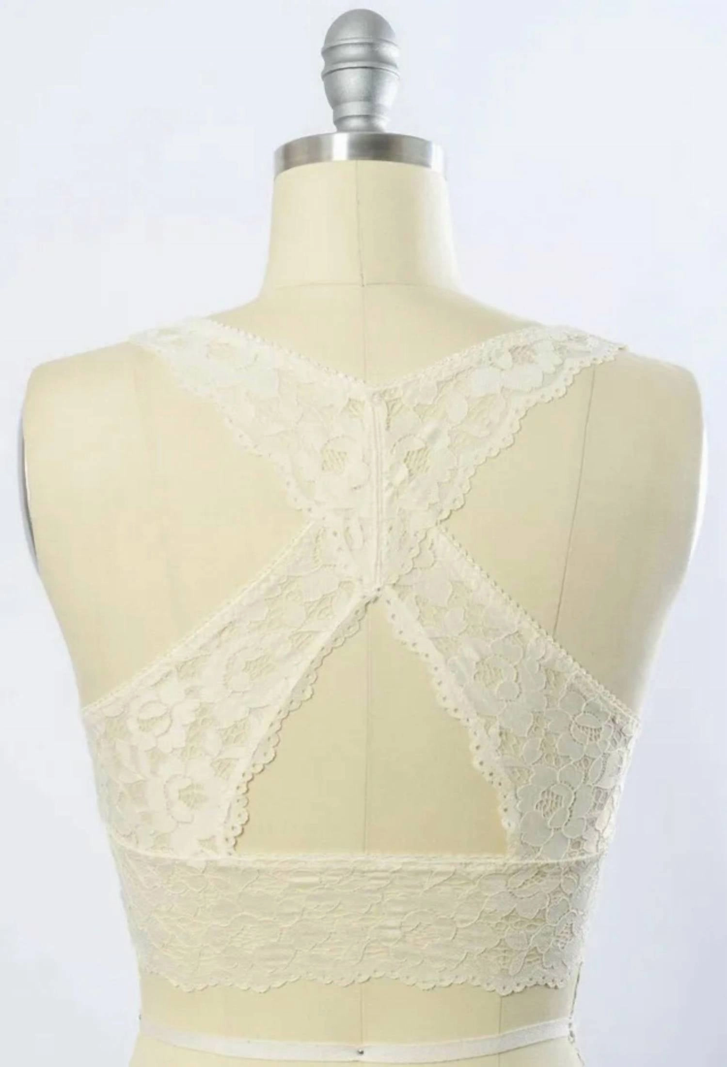 Women's Blossom Bralette In Ivory
