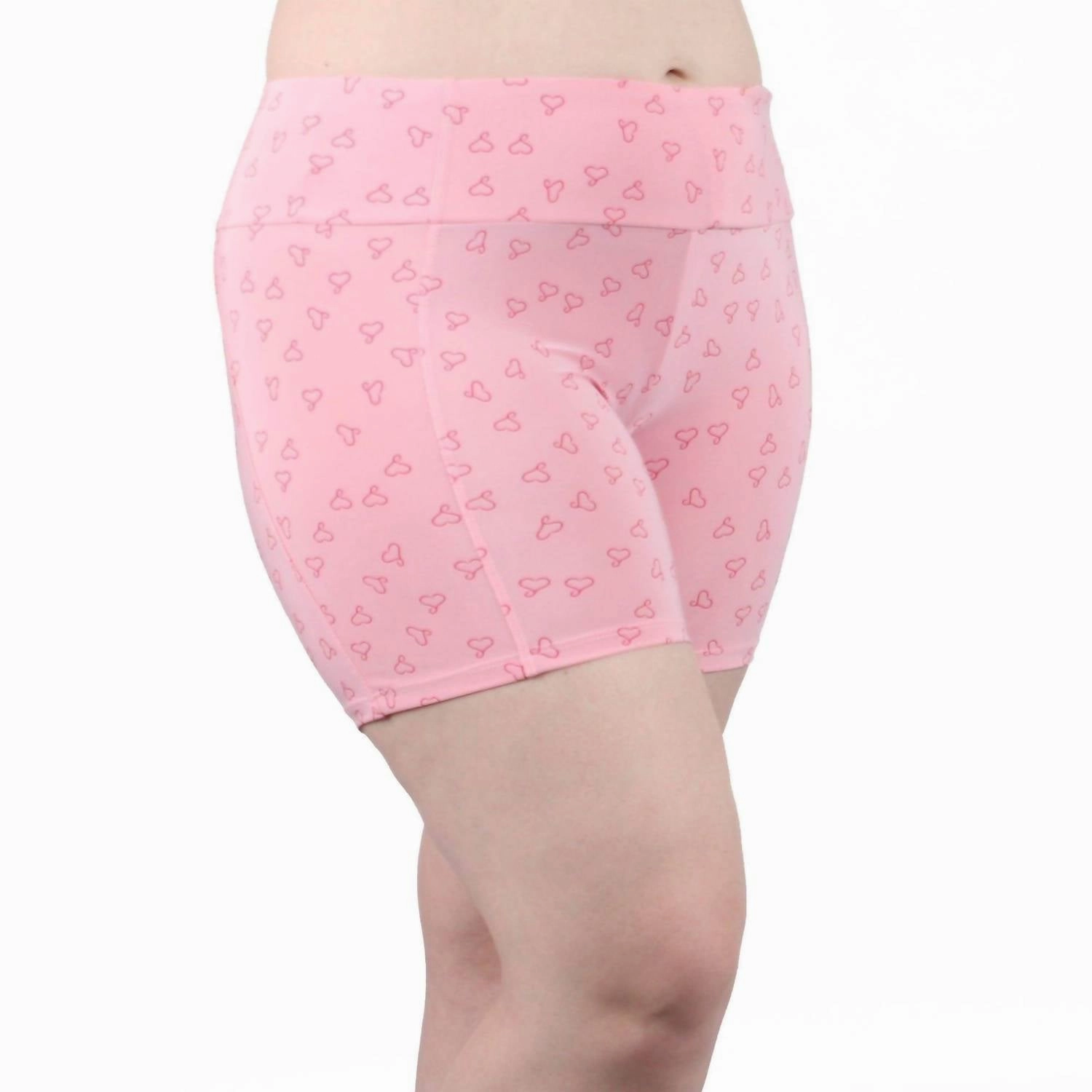 Women's Boxer Brief With Waist Pocket In Signature Hearts