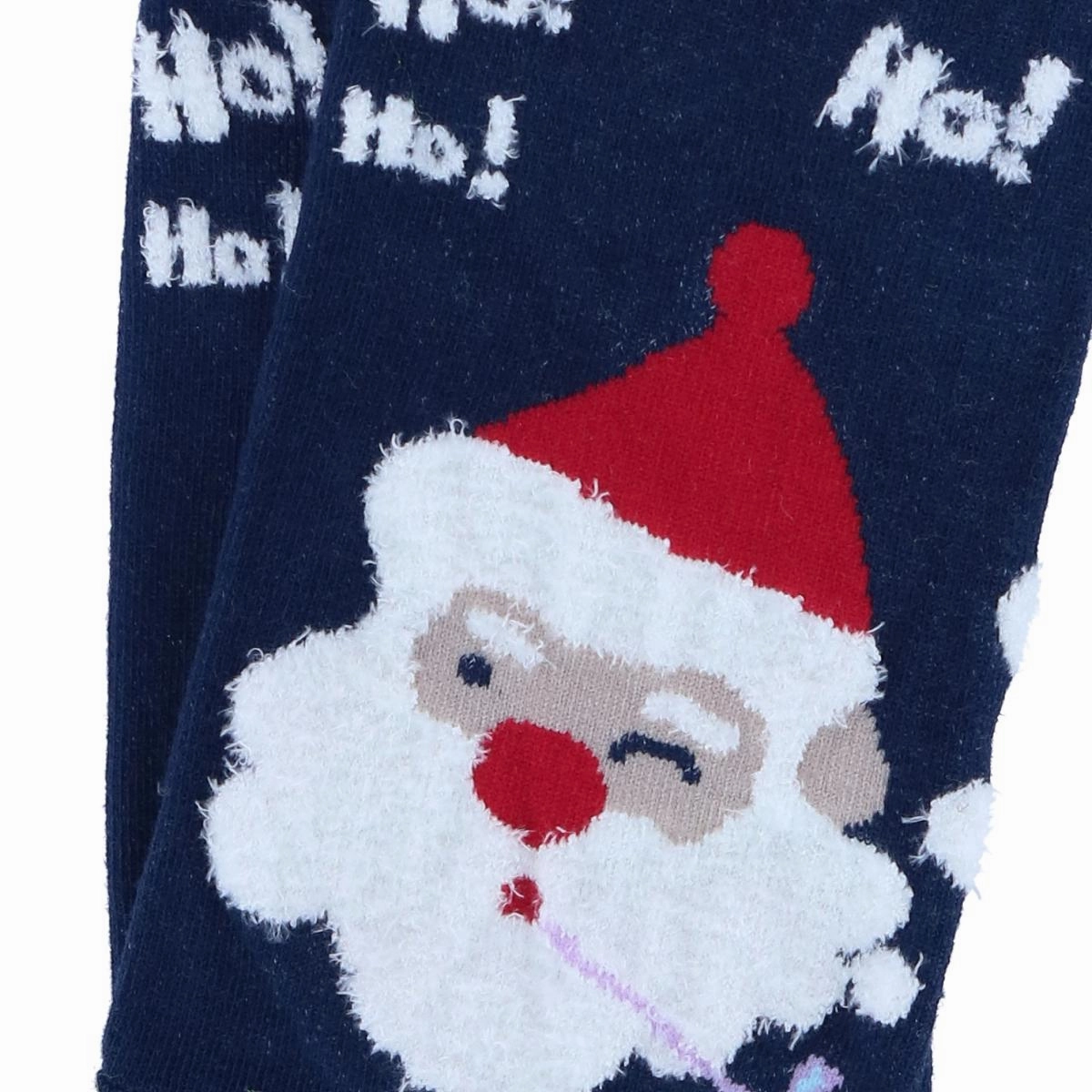 Women's Christmas Santa Claus Crew Socks (1 Pair)
