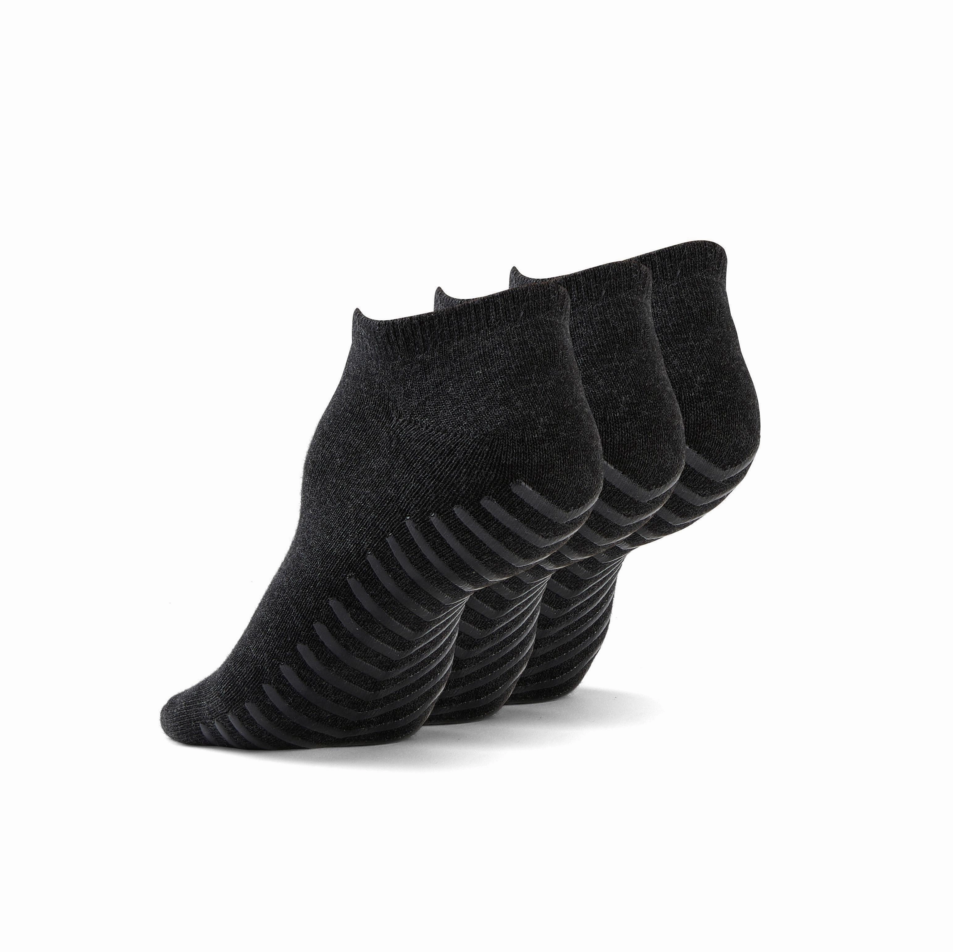 Women's Low Cut Socks with Grips (Pack of 3)