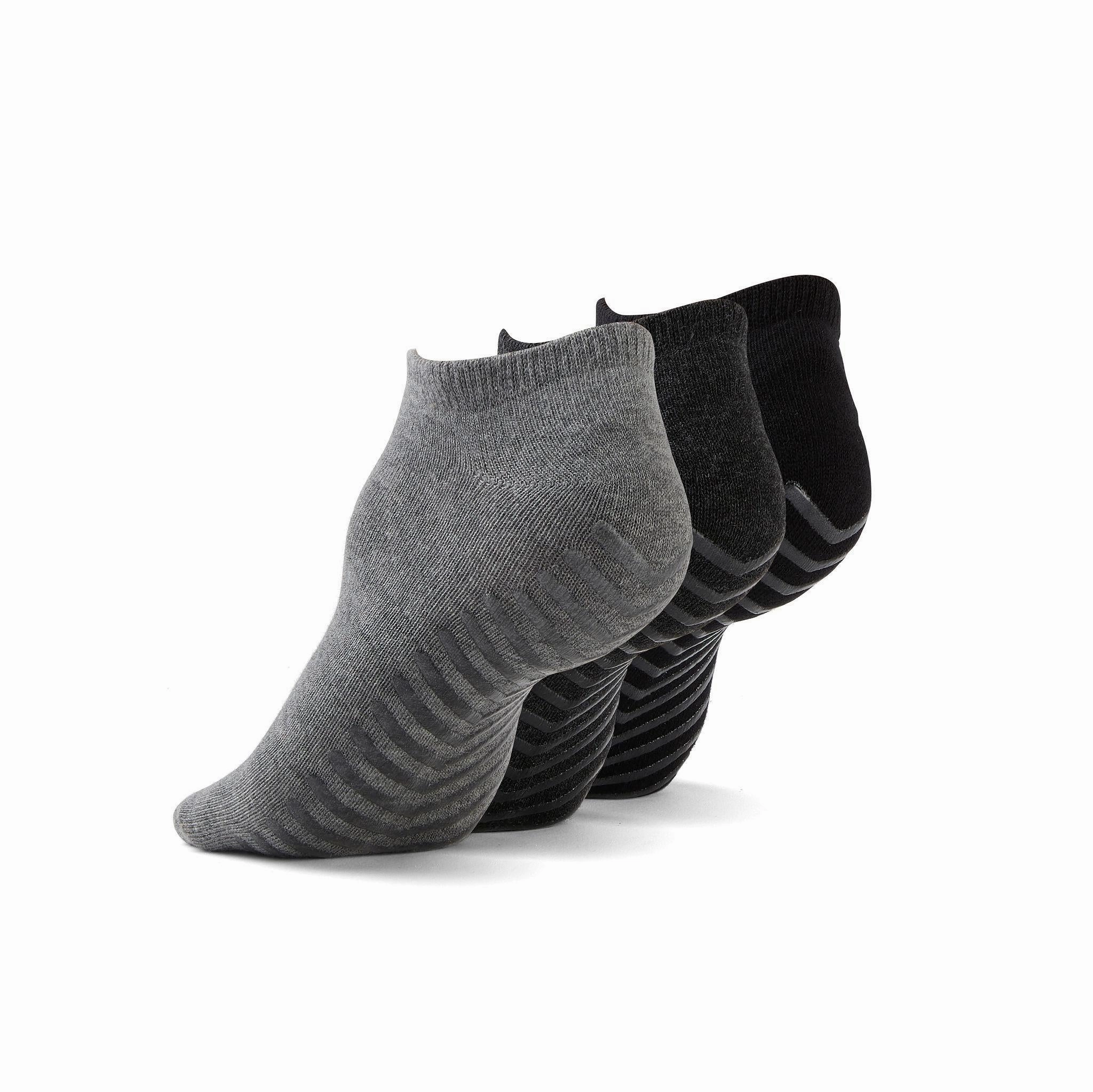 Women's Low Cut Socks with Grips (Pack of 3)