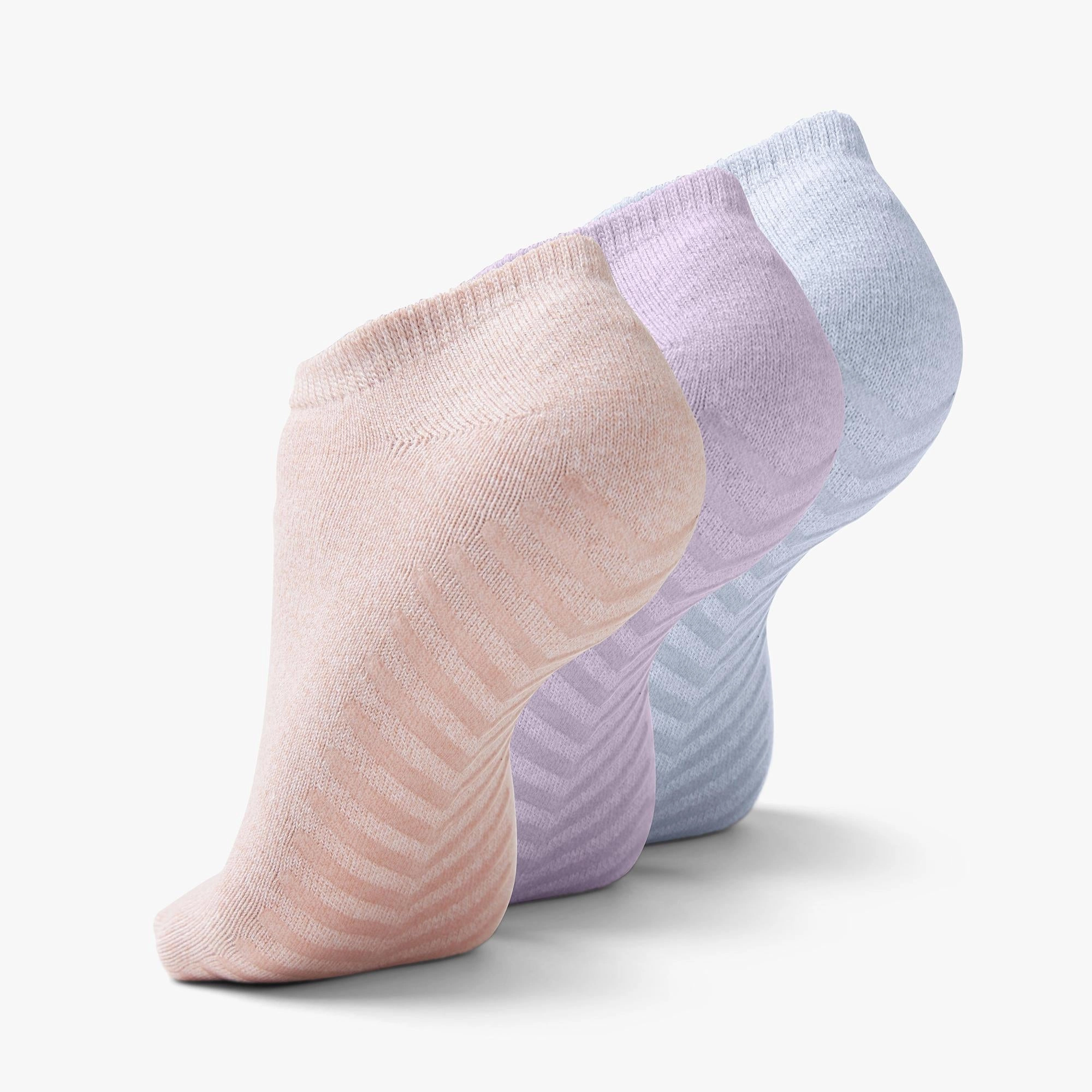 Women's Low Cut Socks with Grips (Pack of 3)