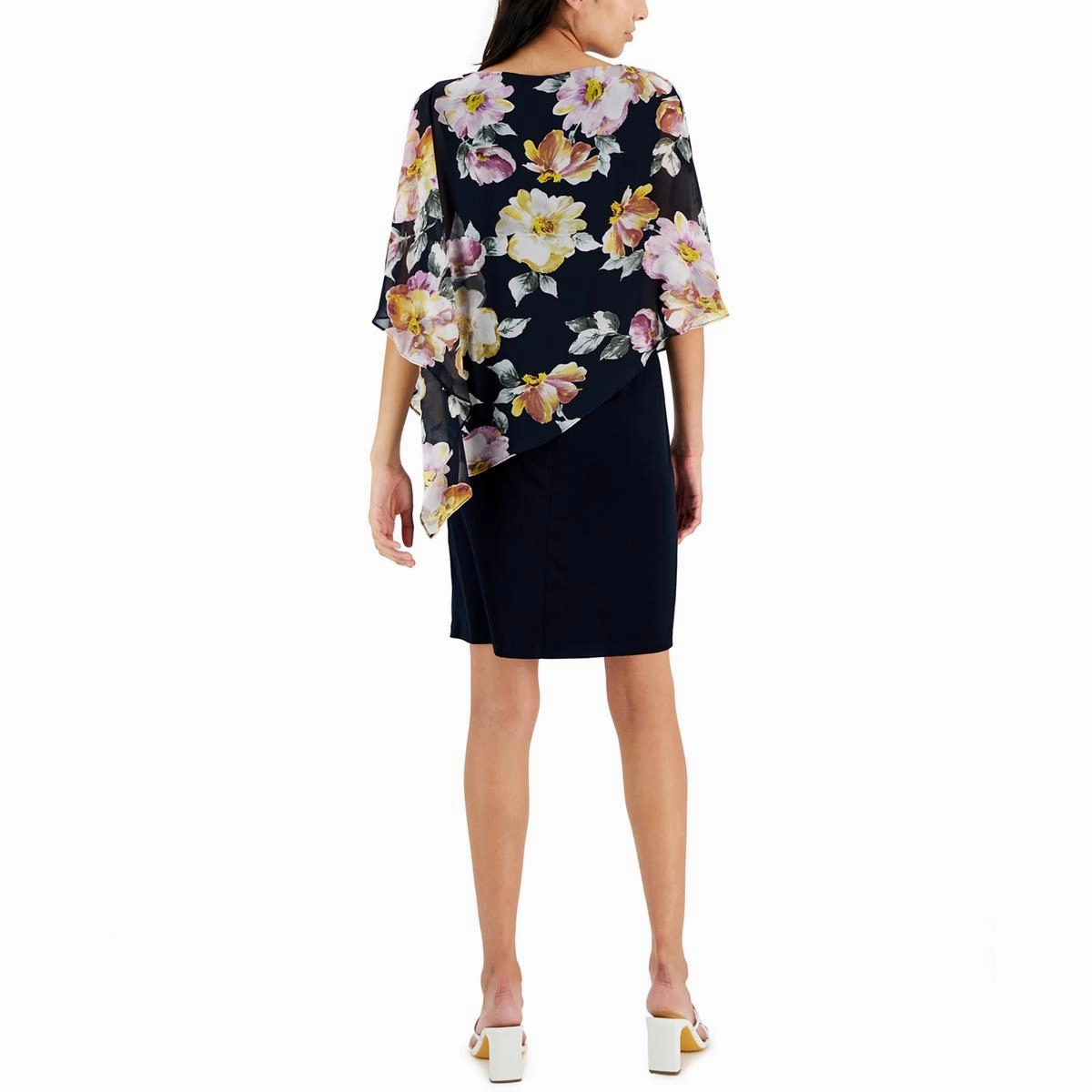 Womens Chiffon Mini Dress