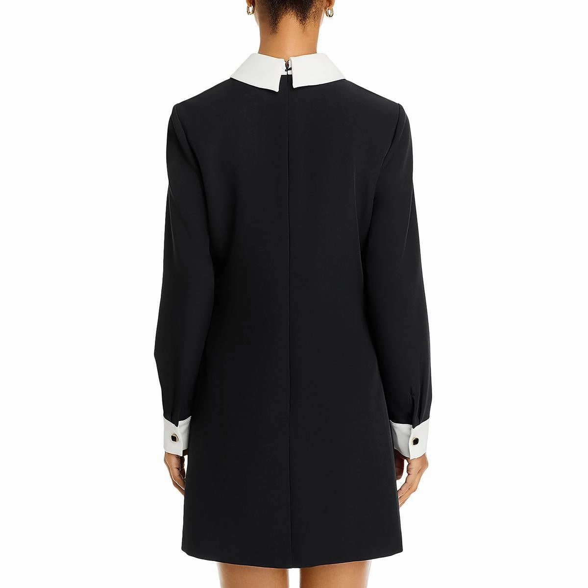 Womens Collar Casual Mini Dress