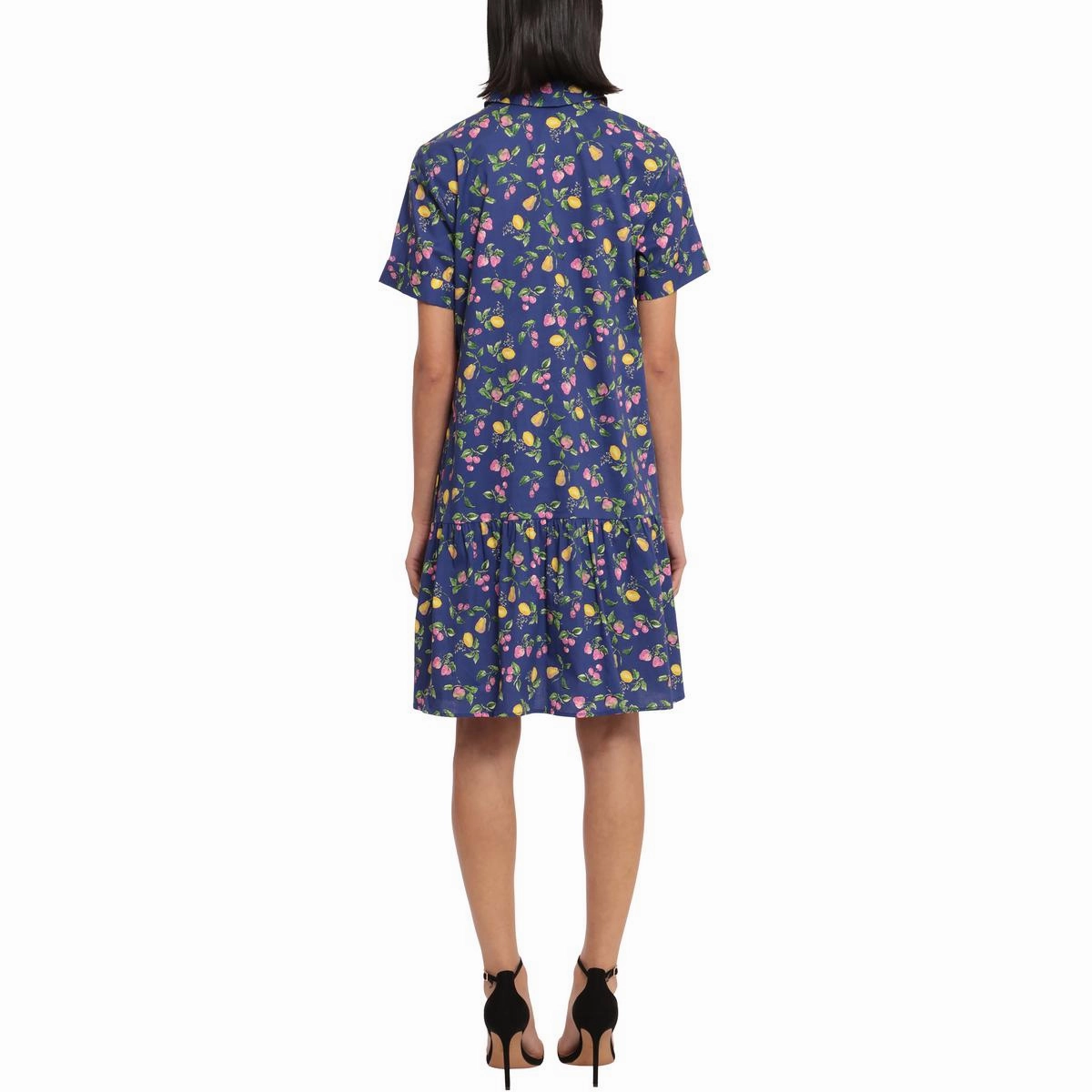 Womens Cotton Collared Shirtdress