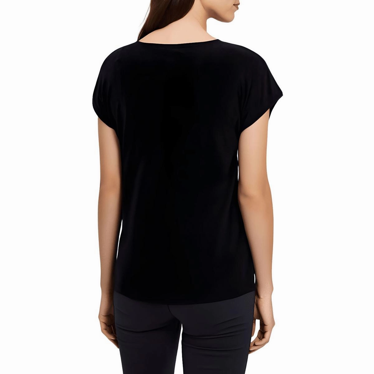 Womens Cut-Out Polyester Blouse