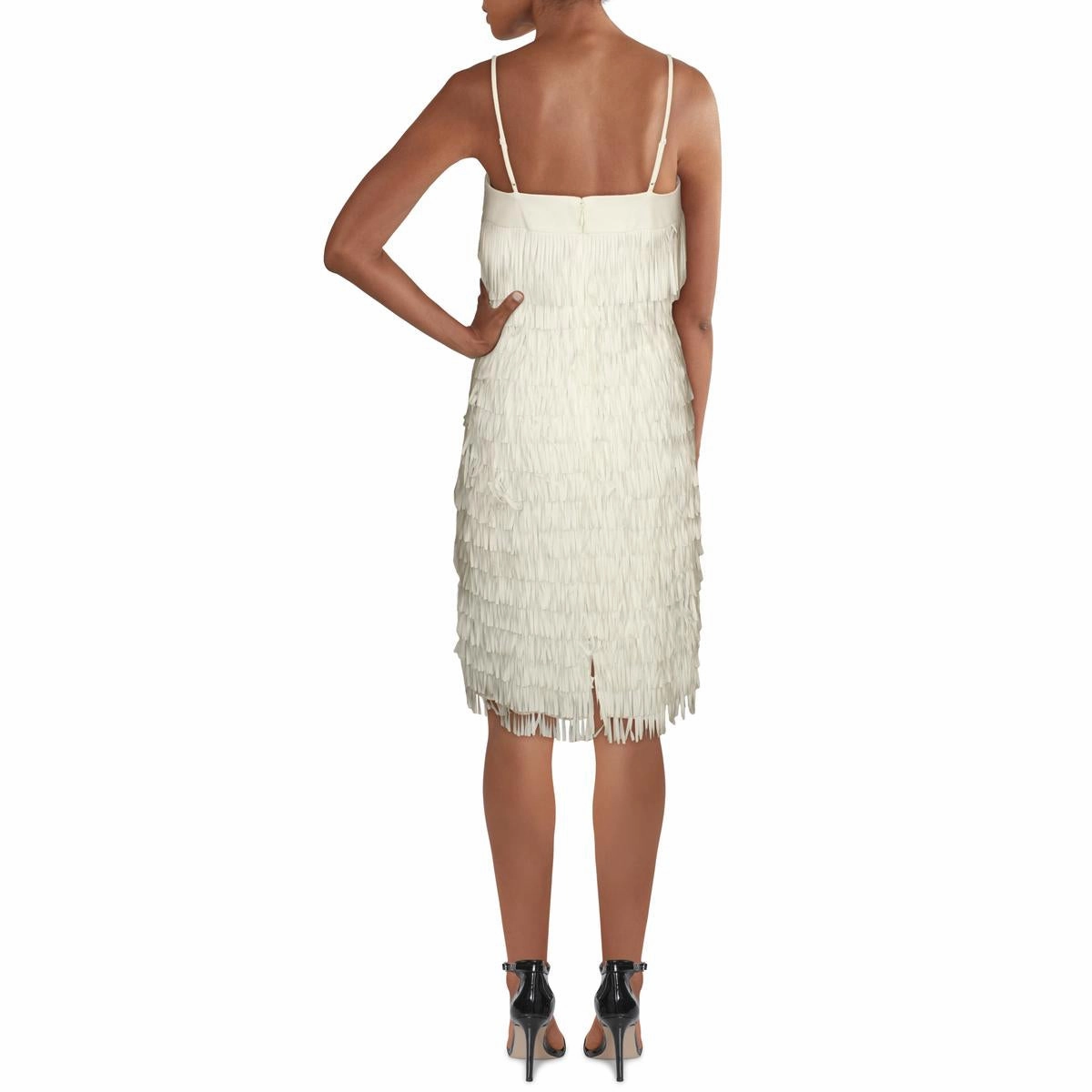 Womens Fringe Short Mini Dress