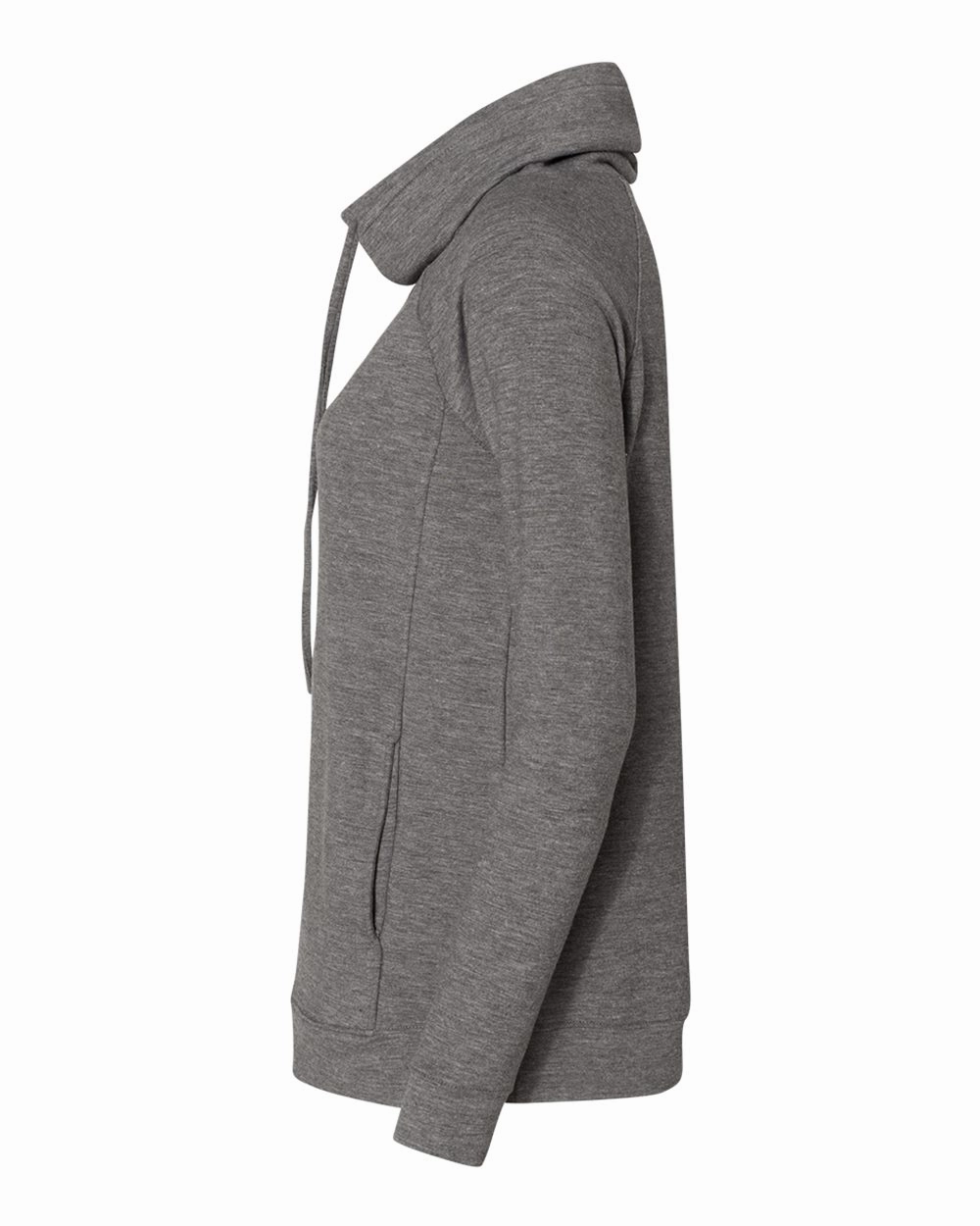 Womens HeatLast Fleece Faux Cashmere Funnel Neck Sweatshirt