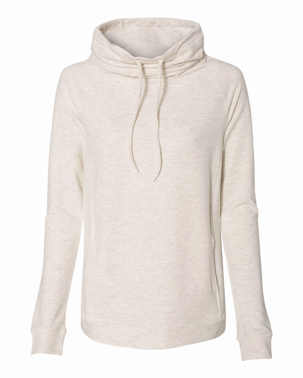 Womens HeatLast Fleece Faux Cashmere Funnel Neck Sweatshirt