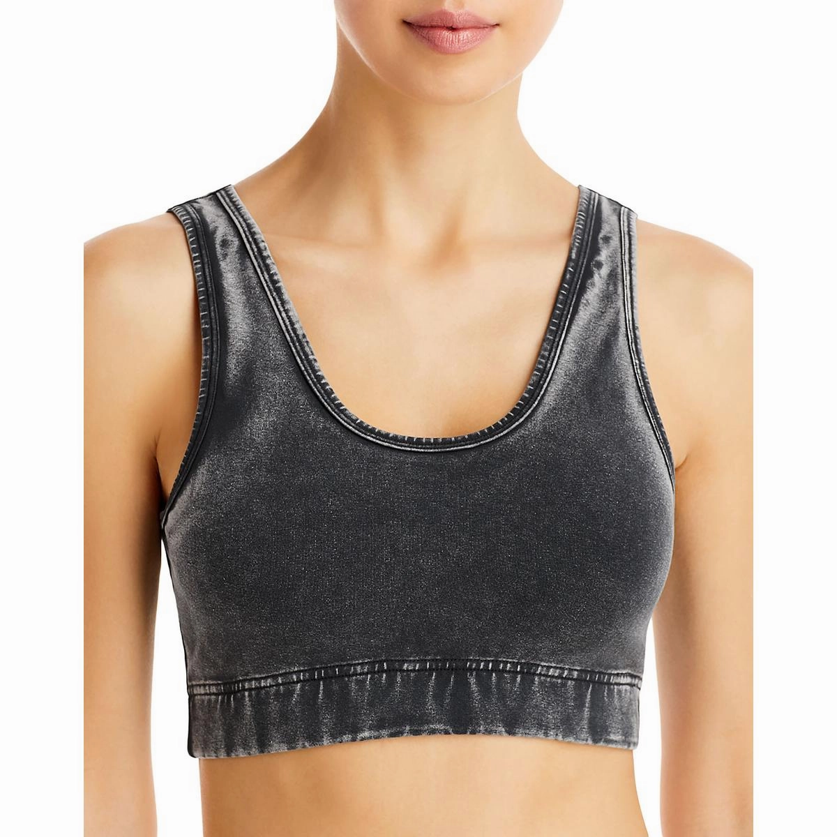 Womens Solid Cotton Bralette