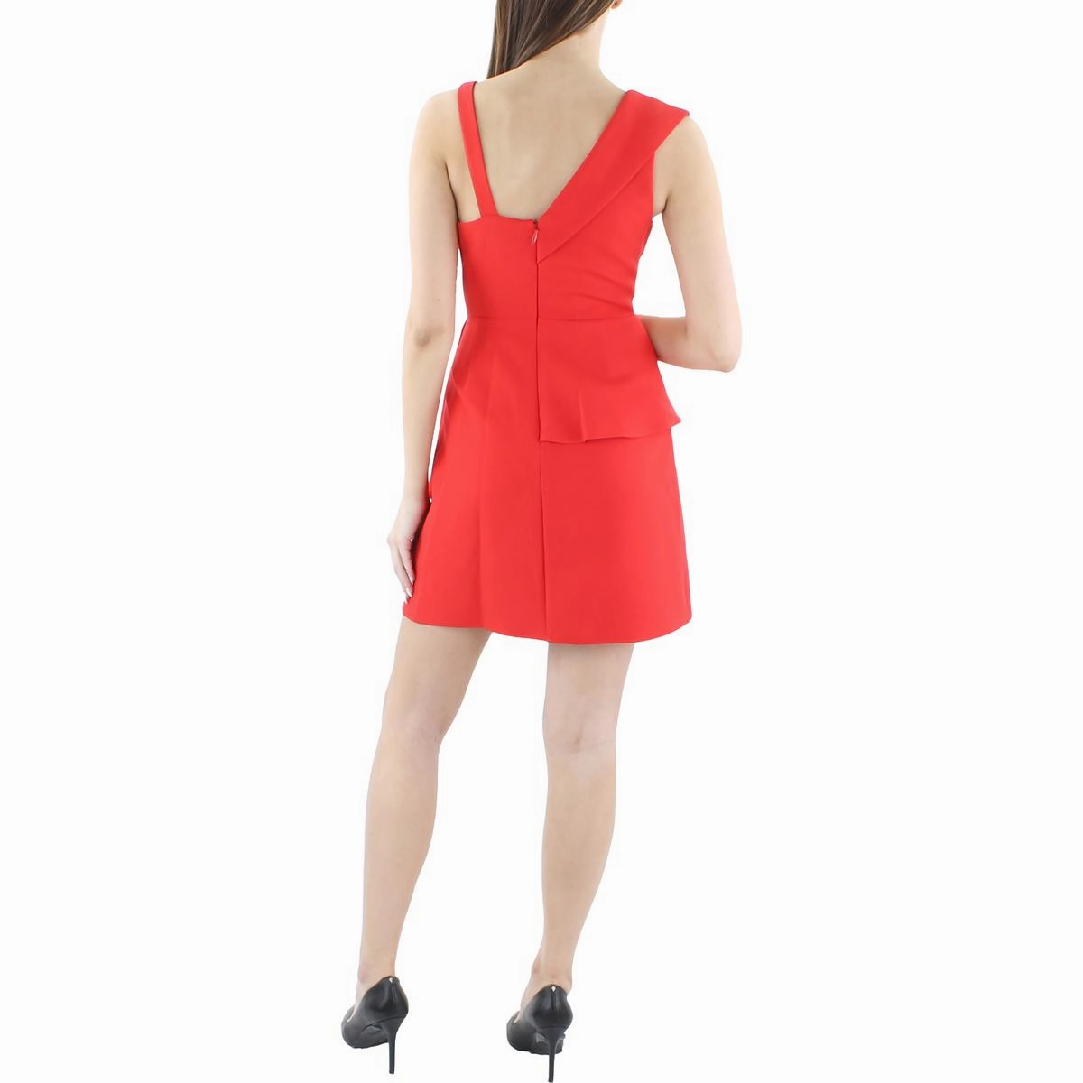Womens Tiered Mini Sheath Dress