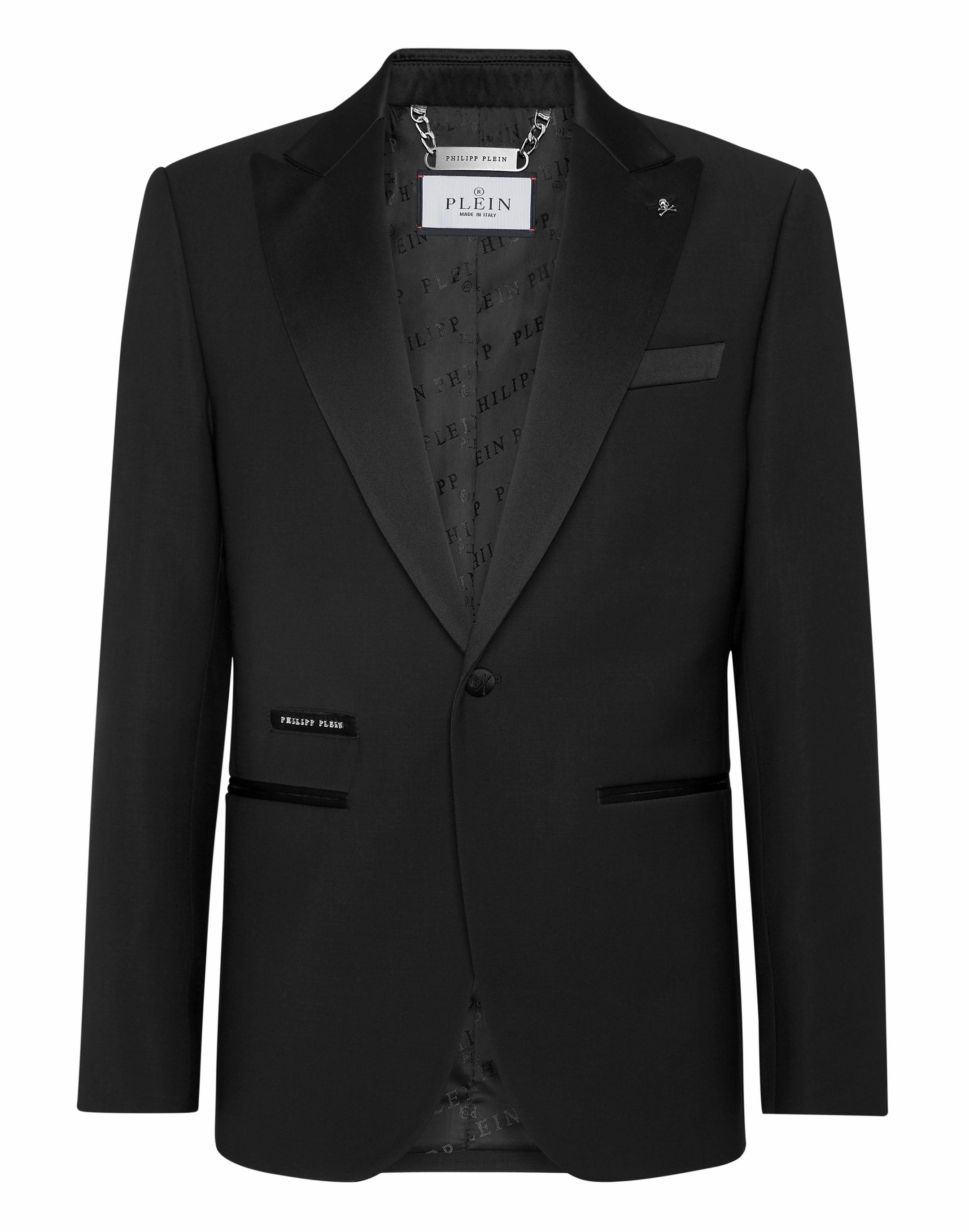Wool Blazer Lord fit with Crystals Gothic Plein