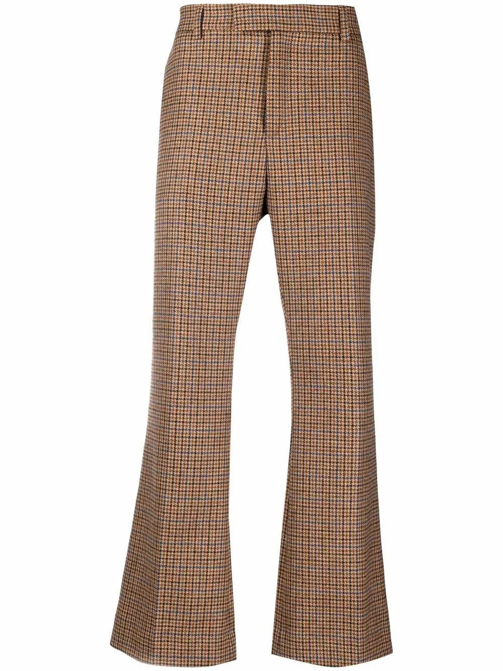 Wool Bootcut Suit Trousers Bottoms Mens - men's trousers outlet