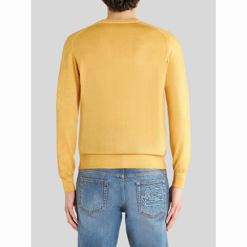 WOOL JUMPER WITH LOGO