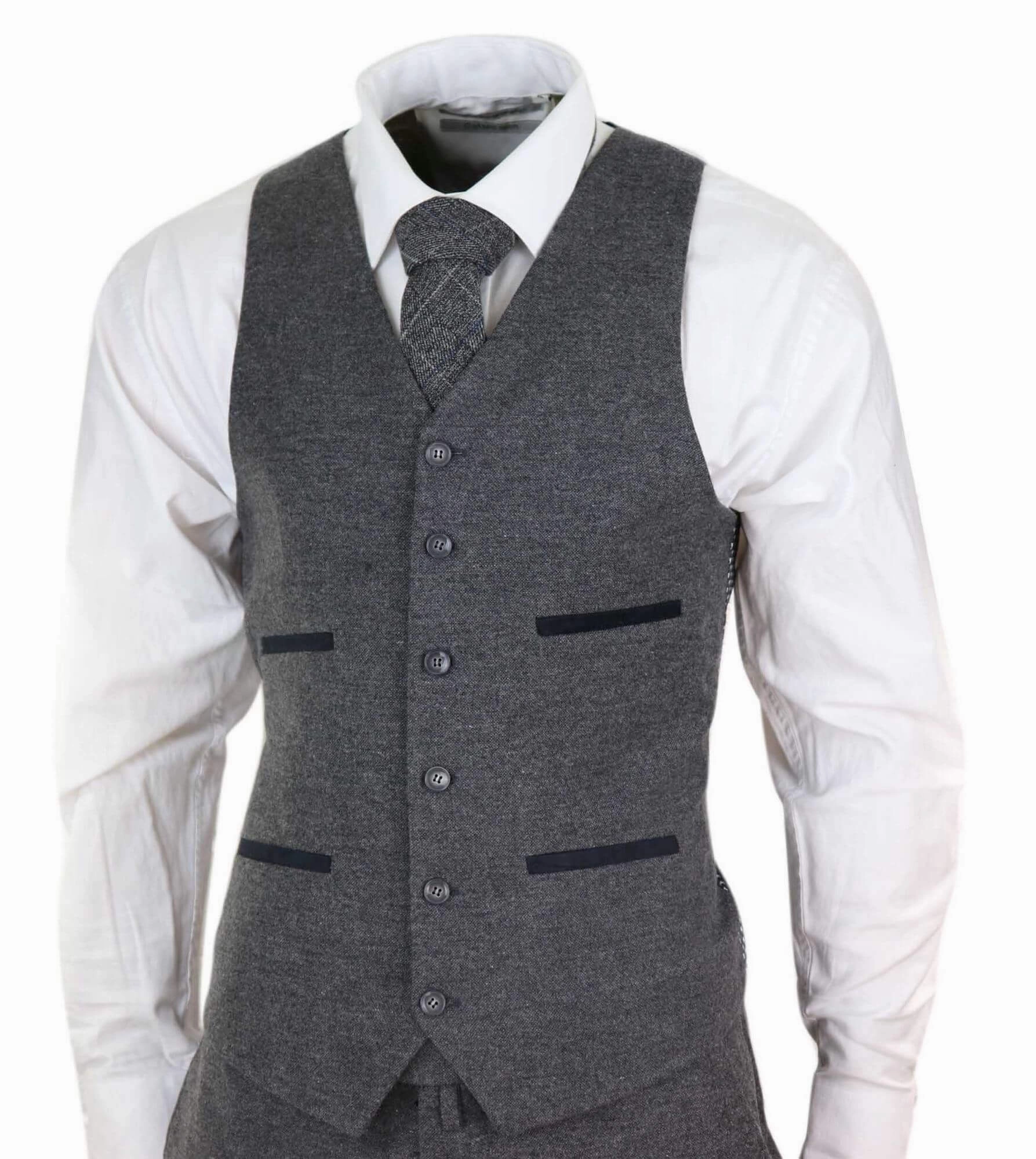 Wool Tweed Suit 3 Piece 1920s