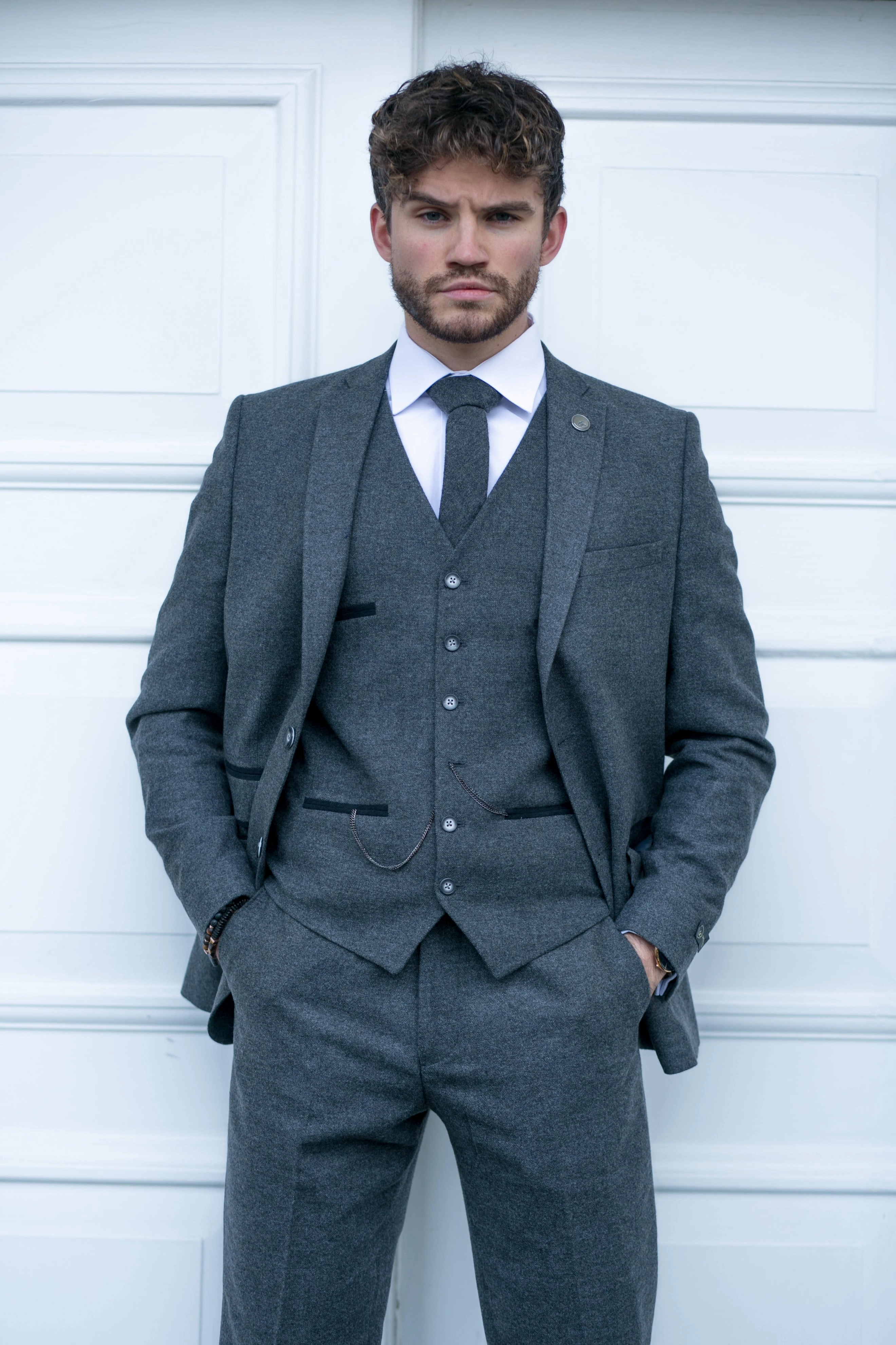 Wool Tweed Suit 3 Piece 1920s