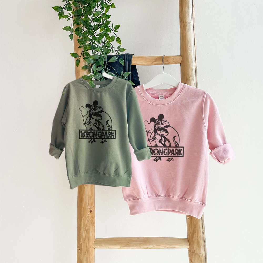 Wrong Park Sweatshirt Holiday Collection - vacation wear sale